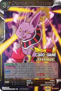 Champa the Trickster - Dragon Ball Masters Judge Promotion Cards trading card