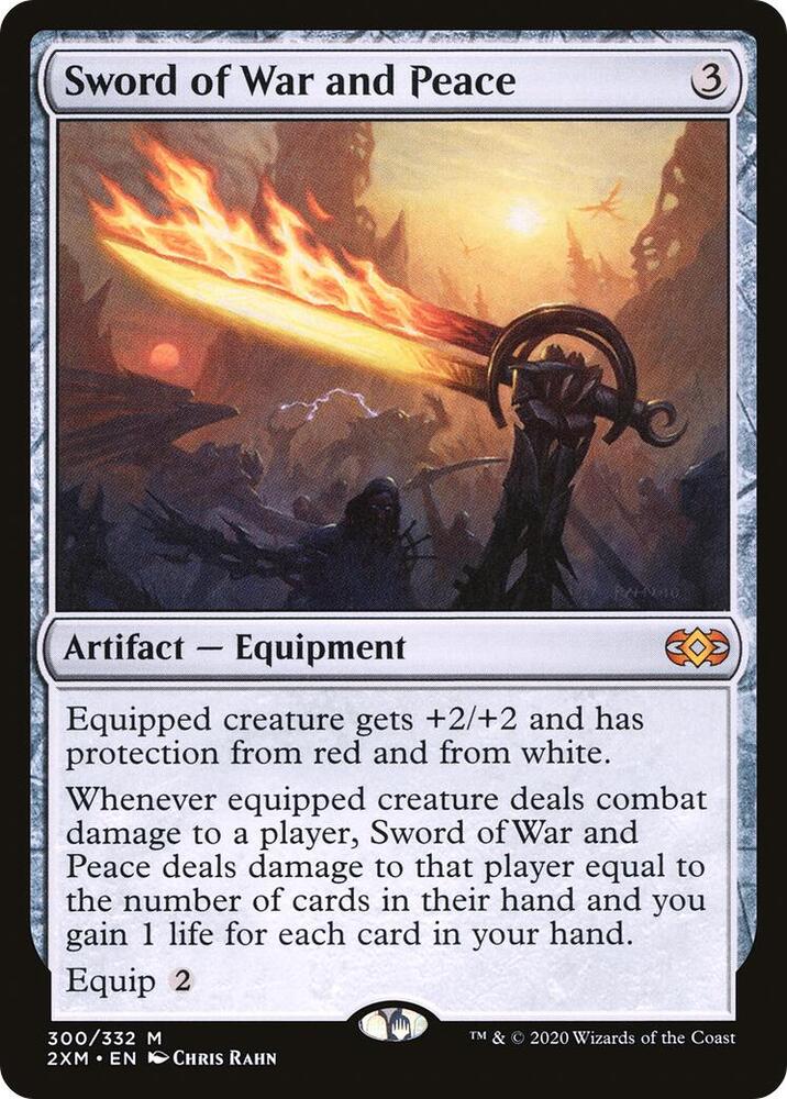 Sword of War and Peace - Double Masters - Magic: The Gathering
