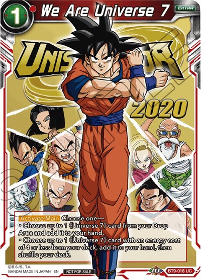 We Are Universe 7