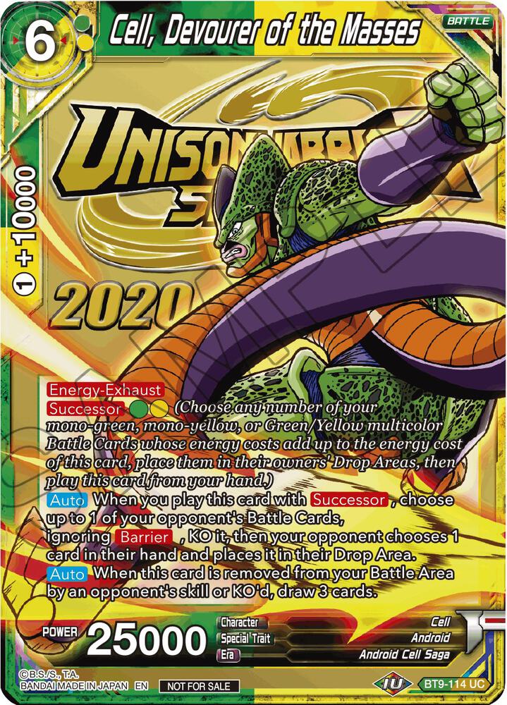 Cell, Devourer of the Masses - Tournament Promotion Cards - Dragon