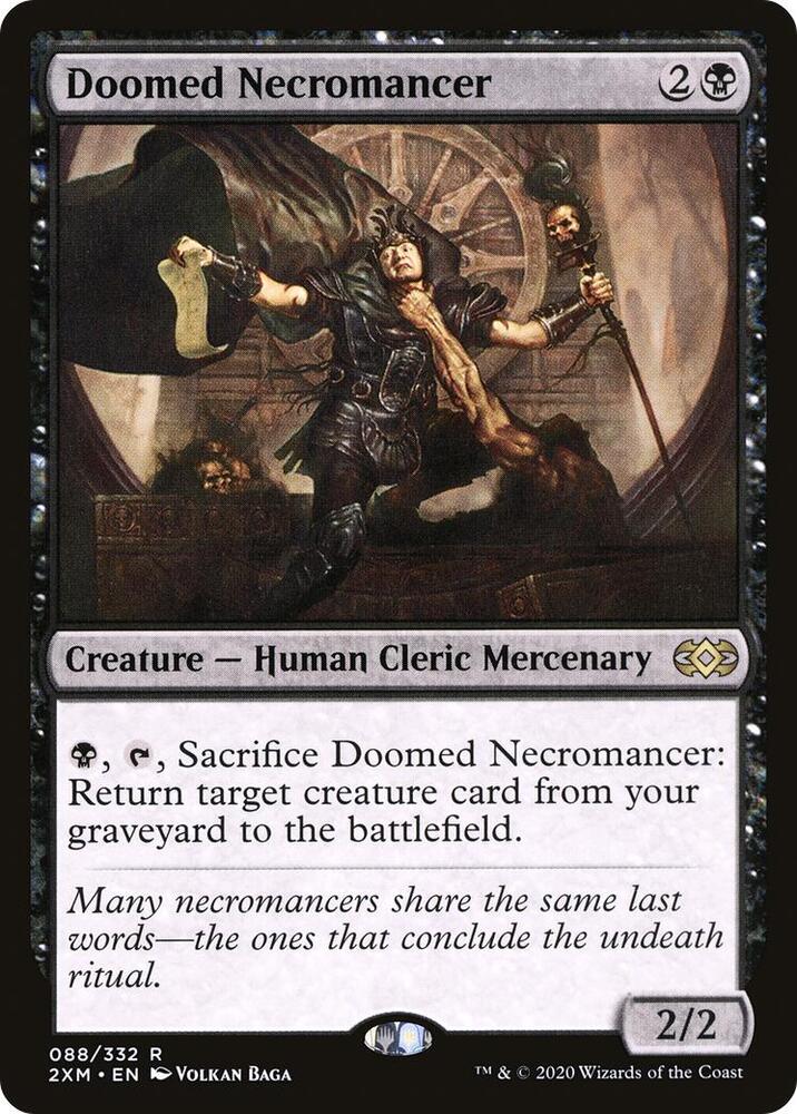 Doomed Necromancer 88 card