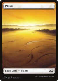 Plains (373) - Double Masters - Magic: The Gathering card
