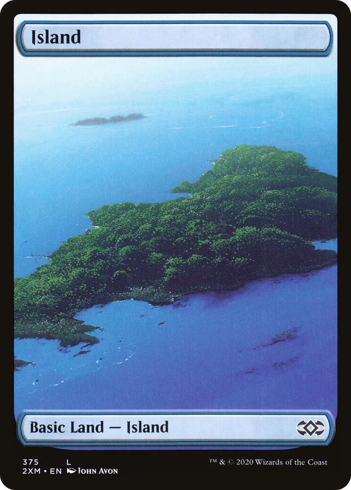 Island (375) 375 card