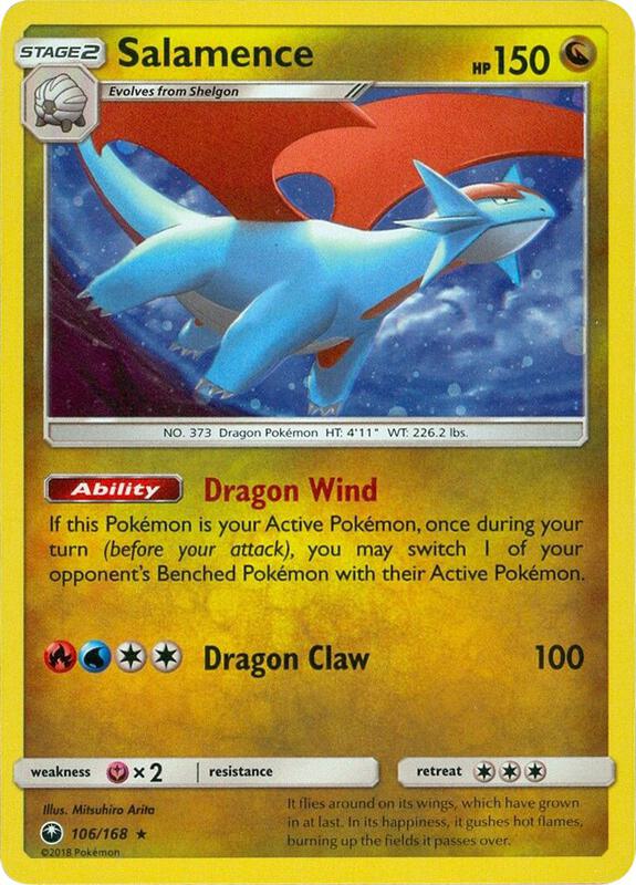 Salamence - 106/168 (Cosmos Holo) 106/168 from Miscellaneous Cards & Products