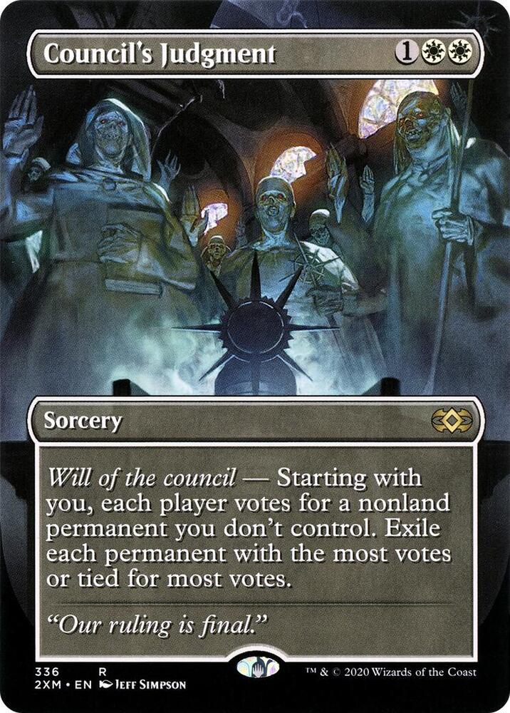 Council's Judgment (Borderless) 336 card