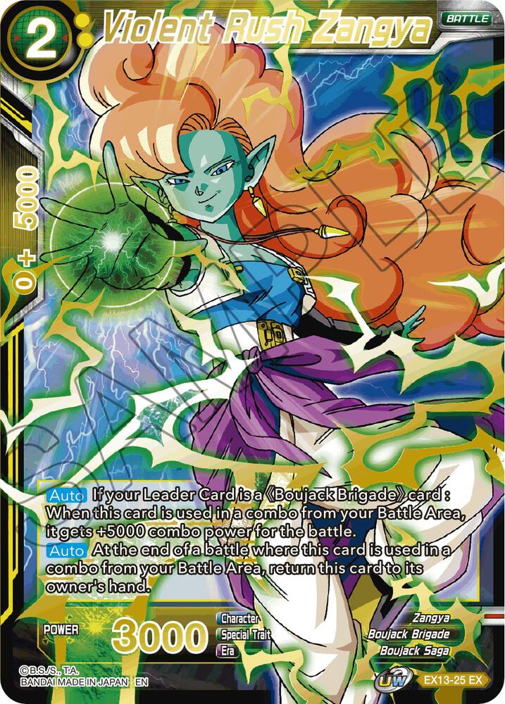 Violent Rush Zangya #EX13-25 — Special Anniversary Set 2020