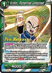 Krillin, Potential Unlocked card art