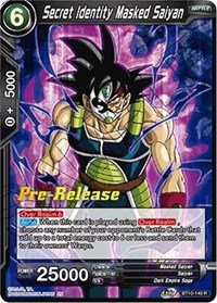 Secret Identity Masked Saiyan card art