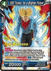 SS2 Trunks, for a Brighter Future card art