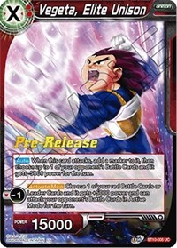 Vegeta, Elite Unison card art
