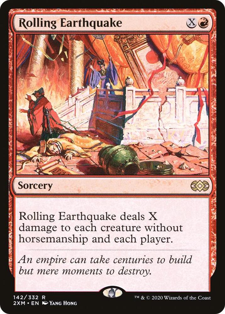 Rolling Earthquake 142 card
