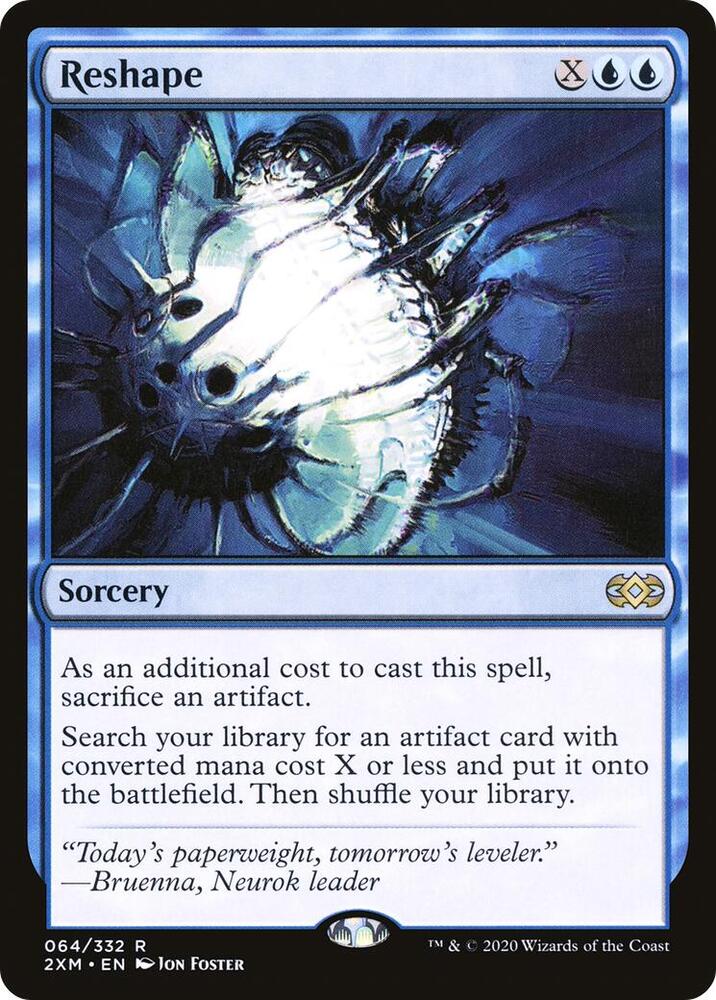 Reshape - Double Masters - Magic: The Gathering