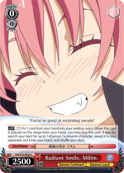 Radiant Smile, Milim