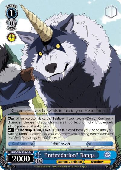 "Intimidation" Ranga (SR)