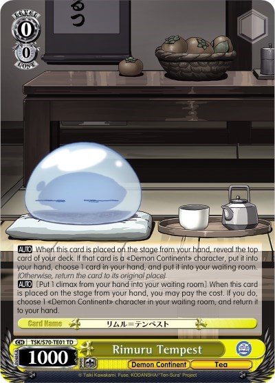 Rimuru Tempest That Time I Got Reincarnated as a Slime card price