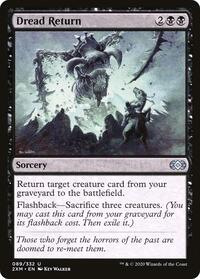 Dread Return - Double Masters - Magic: The Gathering card