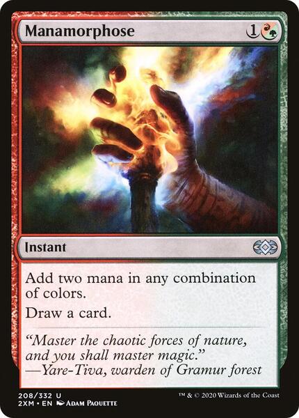 foil　SHM・魔力変/Manamorphose Manamorphose - Double Masters - Magic: The Gathering