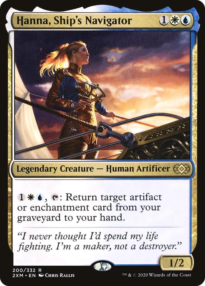 Hanna, Ship's Navigator 200 card