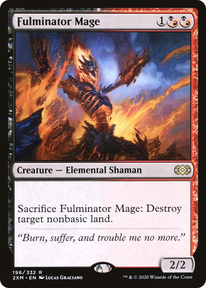 Fulminator Mage 196 card
