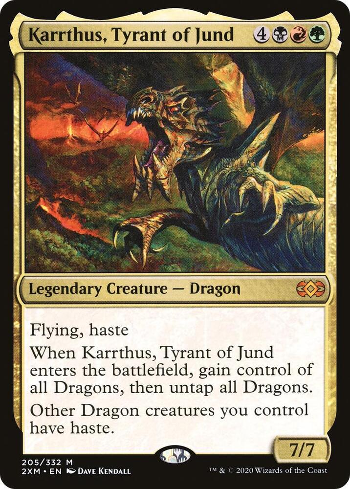 Karrthus, Tyrant of Jund - Double Masters - Magic: The Gathering