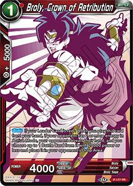 Broly, Crown of Retribution (Alternate Art) #P-177 — Special Anniversary Set 2020