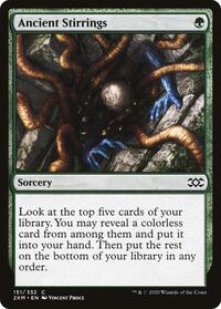 Ancient Stirrings - Double Masters - Magic: The Gathering card