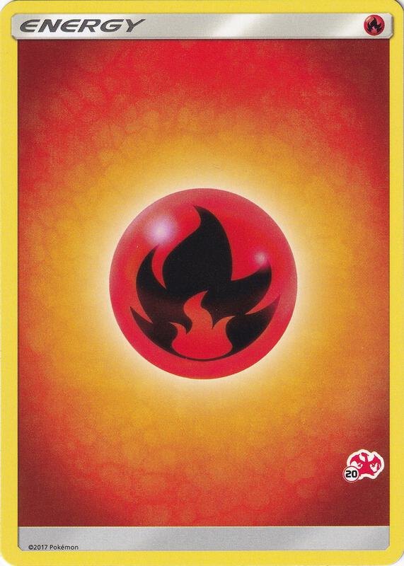 Fire Energy (#20 Charizard Stamped)  from Battle Academy