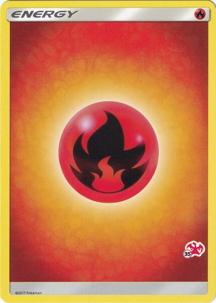 Fire Energy (#35 Charizard Stamped)