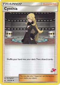 Cynthia - 119/156 (#50 Charizard Stamped)