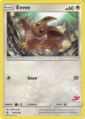 Eevee - 49/68 (#36 Charizard Stamped)