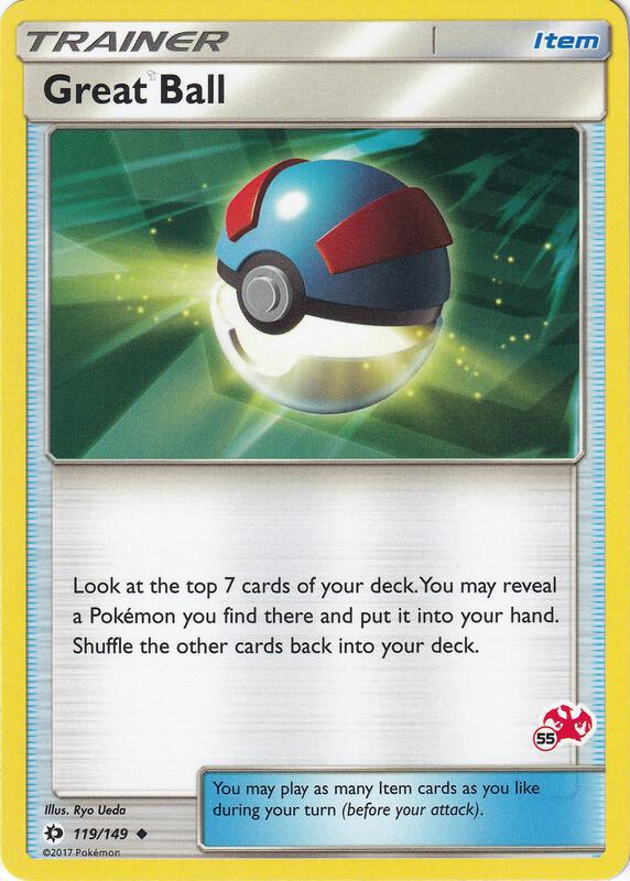 Great Ball - 119/149 (#55 Charizard Stamped) 119/149 from Battle Academy
