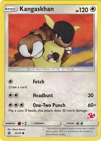 Kangaskhan - 55/70 (#4 Charizard Stamped) #055/070 from Battle Academy Pokemon card image