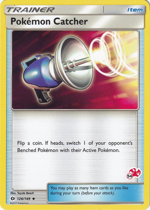 Pokemon Catcher - 126/149 (#54 Charizard Stamped) 126/149 from Battle Academy