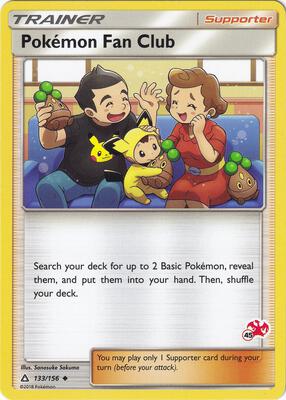 Pokemon Fan Club - 133/156 (#45 Charizard Stamped)