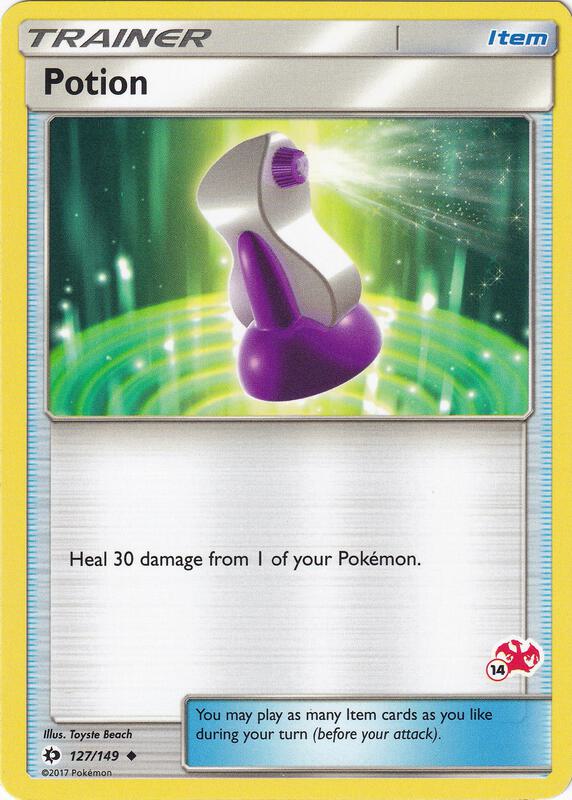 Potion - 127/149 (#14 Charizard Stamped) 127/149 from Battle Academy