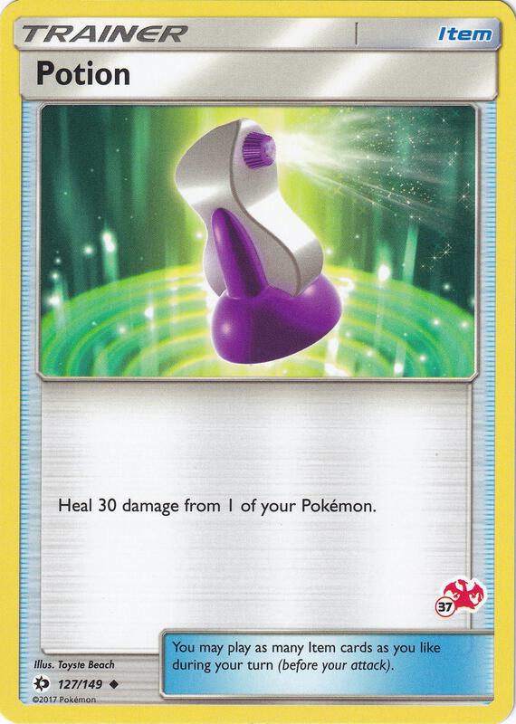Potion - 127/149 (#37 Charizard Stamped) 127/149 from Battle Academy