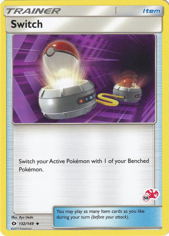 Switch - 132/149 (#58 Charizard Stamped) 132/149 from Battle Academy