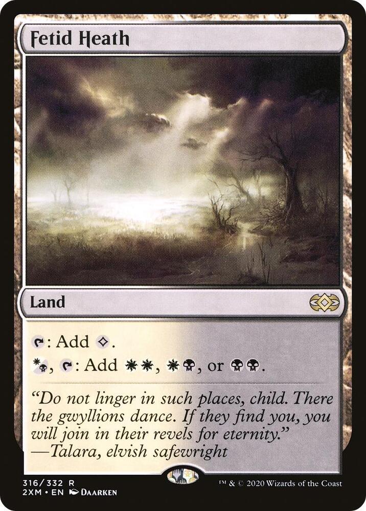 Fetid Heath 316 card