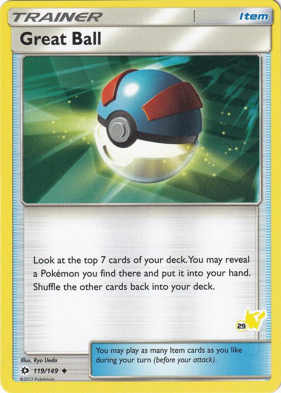 Great Ball - 119/149 (#29 Pikachu Stamped) 119/149 from Battle Academy