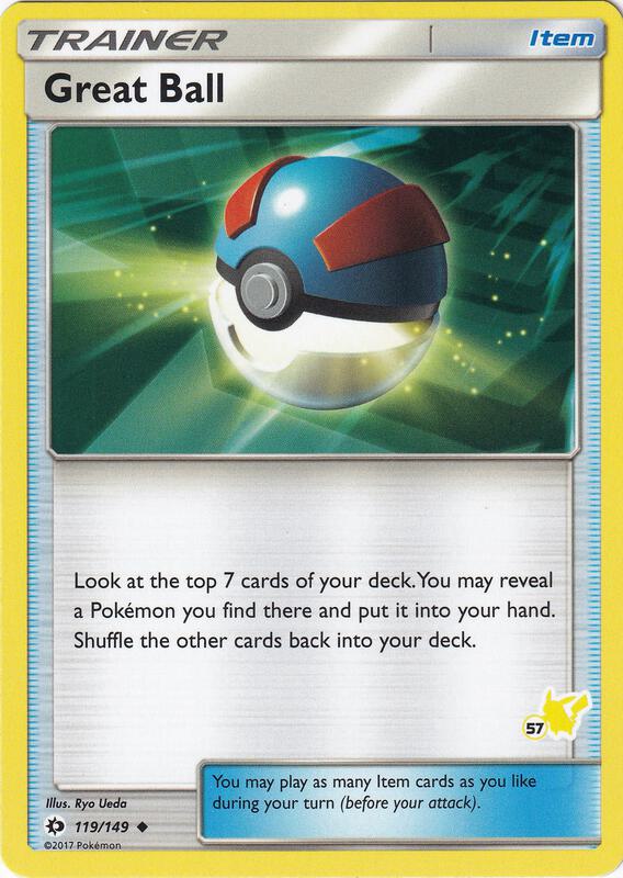 Great Ball - 119/149 (#57 Pikachu Stamped) 119/149 from Battle Academy