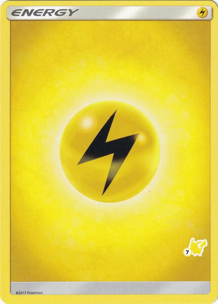 Lightning Energy (#7 Pikachu Stamped)