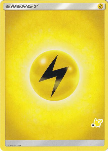 Lightning Energy (#8 Pikachu Stamped)