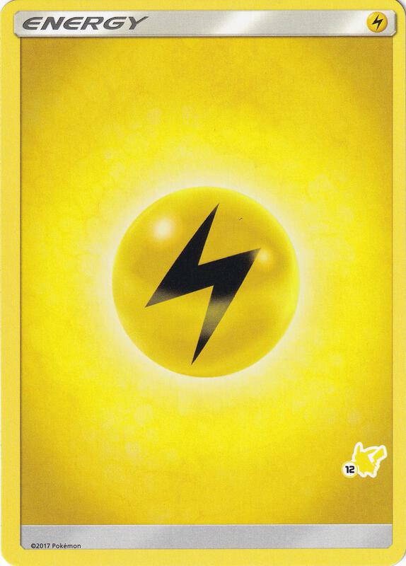 Lightning Energy (#12 Pikachu Stamped)  from Battle Academy