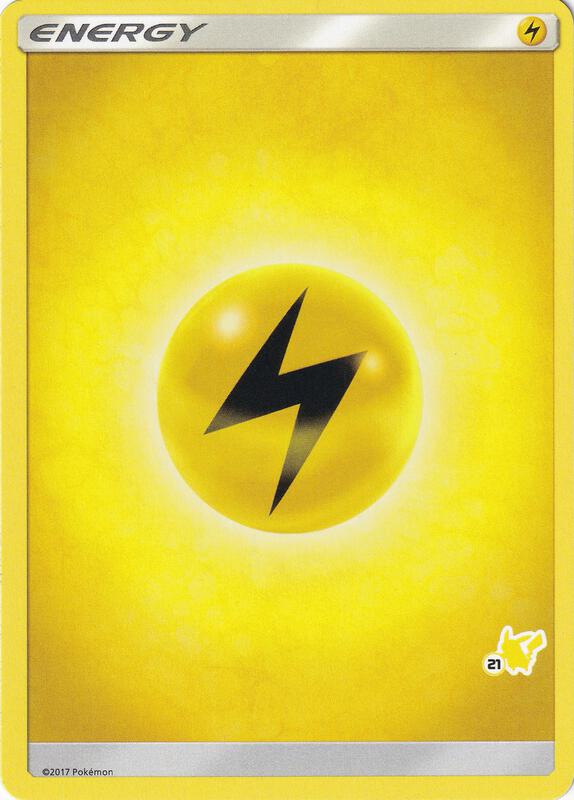 Lightning Energy (#21 Pikachu Stamped)  from Battle Academy
