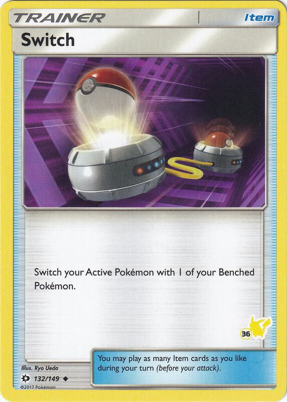 Switch - 132/149 (#36 Pikachu Stamped) 132/149 from Battle Academy