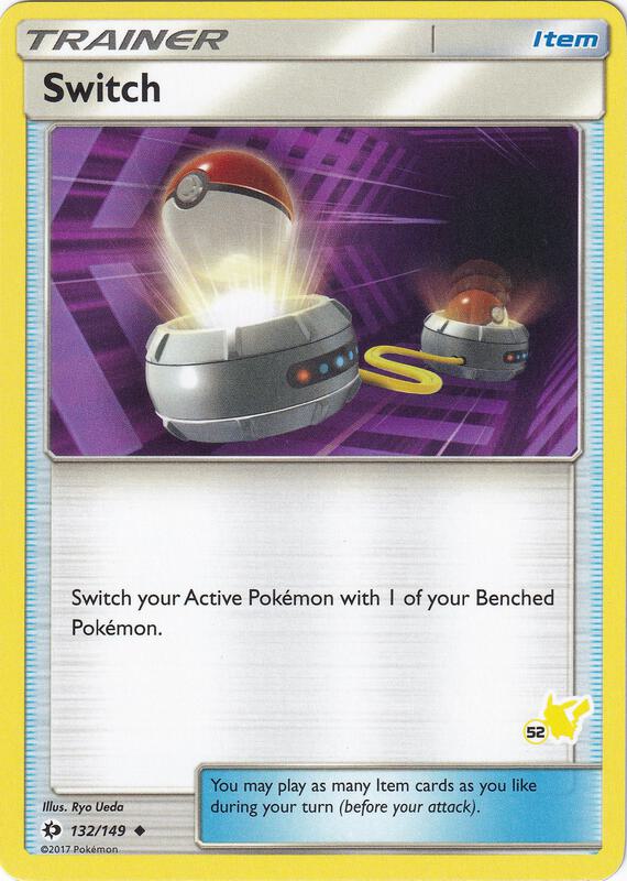 Switch - 132/149 (#52 Pikachu Stamped) 132/149 from Battle Academy