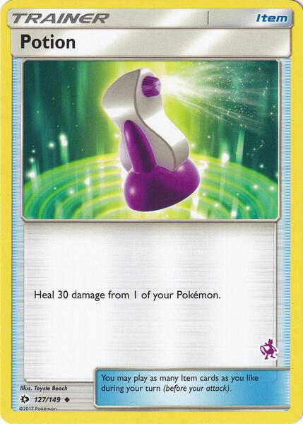 Potion - 127/149 (Mewtwo Stamped)