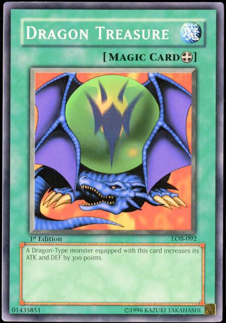 Dragon Treasure - The Legend of Blue Eyes White Dragon - YuGiOh