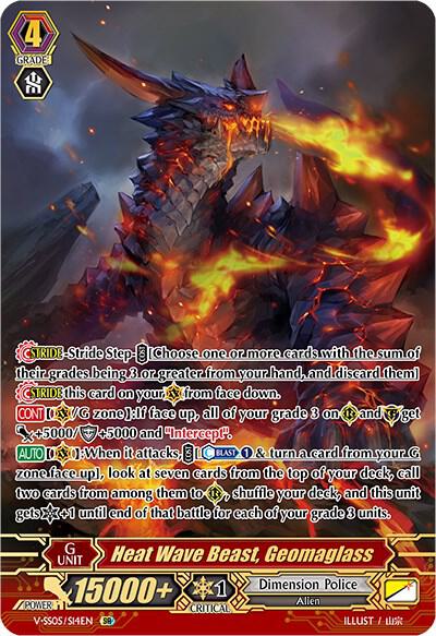 Heat Wave Beast, Geomaglass (SR)