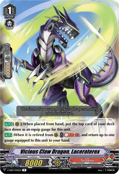 Vicious Claw Dragon, Laceraterex